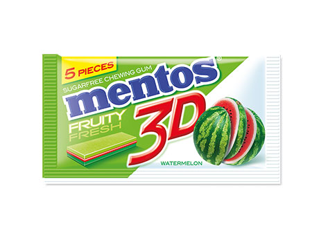 Mentos 3D Watermelon